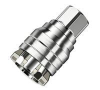 Cuifati Manchon de ouille Universelle, Convertisseur de ouille Réglable de 10 à 19 Mm, Clés à Cliquet d'entraînement de 3/8 Pouces, Adaptateur de en Acier allié Auto-ajustable pour