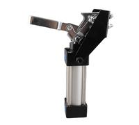Cuifati Pince de Maintien Pneumatique à Cylindre Professionnel de 300 Mm, Pince à Haute capacité de Maintien pour les Applications de Montage de Soudage et de Moules, Réduit l'intensité du Travail,