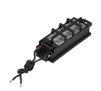 Cuifati Réchauffeur d'air en Céramique 50 W 12 V, élément Chauffant de Type Conducteur avec Tube en Aluminium, économie d'énergie Automatique à Température Constante pour Climatiseur, Chauffage