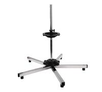 Cuifati Support de Nettoyage de Filtre de Piscine, Support Rotatif en Acier | Support de nettoyage de cartouche filtrante avec Base de roulement, pour filtres de diamètre intérieur 3/4/6 pouces