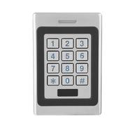 Cuifati Système de Contrôle d'accès de sécurité avec Clavier de Contrôleur d'accès de Porte de Carte IP67, Alliage de Zinc Anti-vandalisme étanche, Prend en Charge Les Cartes/Code/Carte + Code, 3000
