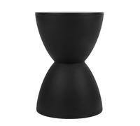 Cuifati Tabouret de Table Rond Moderne en Forme de Sablier, Tabouret à Langer Contemporain pour la Décoration de la Maison, Multifonctionnel en PP de qualité Supérieure avec des Détails Exquis,