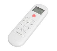 Cuifati Télécommande de Remplacement pour Climatiseur Mabe V12843 HJ L8H 0010404555D Fonction Complète de Chaleur Froide avec Boutons Sensibles, Accès Facile pour AC