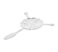 Cuillère à Absinthe Acier Inoxydable 304 Évidée pour Bar | Motif Creux Décoratif, Usage Maison, pour Barmen et Amateurs de Liqueur, Finition Argenté