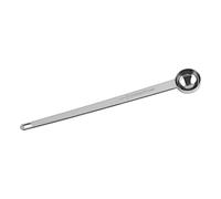 Cuillère à café à long manche en acier inoxydable avec cuillère à café graduée Thé Lait Cuillère à mesurer pour la cuisson et la cuisson, 10ml
