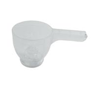 Cuillère à café avec poignée, cuillère à soupe, cuillère à mesurer, pelle à portions alimentaires transparentes, entonnoir à poudre anti-fuite | Cuillère alimentaire transparente multifonctionnelle