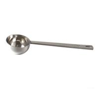 Cuillère à café en acier inoxydable de 30 ml avec long manche pour haricots | Acier 304, résistant à la rouille, pour une utilisation quotidienne en cuisine, design à pelle profonde