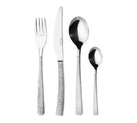 Cuillère à café en inox 18/10 de 3,5mm - Lot de 6 Astrée Ciselé