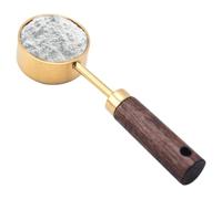 Cuillère à café en poudre pour lait en poudre 15 ml multifonction | Cuillère à mesurer avec poignée en bois pour café, thé, sucre, lait en poudre, outil de cuisine, cuillère à café en poudre