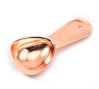 Cuillère à Café Mesure 30ml Acier Inoxydable Long Manche pour Expresso et pour moka - Design Ergonomique Or 12.2cm