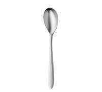 Cuillère à café WMF Silk, cuillère à café 13,2 cm, acier inoxydable Cromargan mat, va au lave-vaisselle