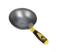 Cuillère à ciment en acier inoxydable - Outil de mélange robuste pour mortier et plâtre - Truelle résistante à la rouille avec poignée ergonomique - 27,5 cm (B)