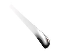 Cuillère à dessert en acier inoxydable avec long manche ergonomique | Matériau de qualité alimentaire, cuillère à glace en acier inoxydable épais, cuillère à dessert réutilisable, pour pudding