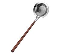 Cuillère à Égoutter les Pâtes - Écumoire Filtre en avec Manche Long - En Acier Inoxydable pour Friture Cuisson Fondue - Ravioli Nouilles et Service à Table