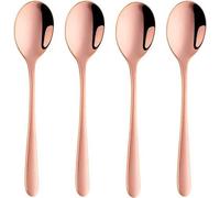 Cuillère à espresso en acier inoxydable - 15 cm - dorée