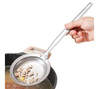 Cuillère à faire mousser la graisse - Filtre en acier inoxydable avec long manche - Tamis à mailles fines - Pour une utilisation dans la cuisine pour bouillon, sauce, rôti, aliments, carafe, bol