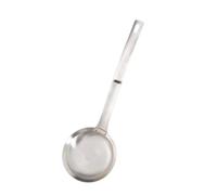 Cuillère à fente, cuillère à œufs pochés, cuillère fendue en acier inoxydable, passoire antiadhésive, cuillère à tamis à olive, écumoire, écumoire, louche pour la cuisine et la friture