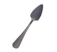 Cuillère à fruits pour yaourt - Ustensile dentelé en acier inoxydable | Cuillère de petit-déjeuner | Outil de restauration polyvalent pour le service de salade et de desserts, accessoire de couvert