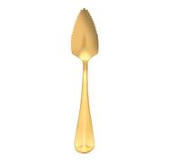 Cuillère à fruits pour yaourt - Ustensile dentelé en acier inoxydable | Cuillère de petit-déjeuner | Outil de restauration polyvalent pour le service de salade et de desserts, accessoire de couvert