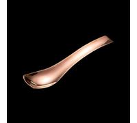 Cuillère à Glace Acier Inoxydable 304 Dorée - Portionneuse Professionnelle pour Crème Glacée et Sorbet - Manche Ergonomique 12,4cm(Rose Gold)