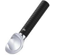 Cuillère à glace chauffante - 131/158℉ - Étanche - Écran LED rechargeable - Cuillère alimentaire chauffante en métal pour cuisine, buffet de dessert, fête d'anniversaire, dîner de vacances