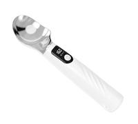 Cuillère À Glace Chauffante - Cuillère À Glace Rechargeable Avec Affichage LED, Cuillere À Dessert Électrique, Outil De Service Antiadhésif À Batterie Amovible | Cuillere À Friandises Glacées, Pour Ba