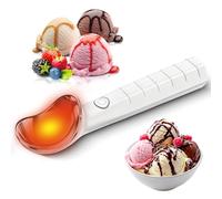 Cuillère à Glace Chauffante, Cuillere Glace Boule électrique | Chauffe à 45/70 °c, Rechargeable Pour Crème Glacée, Gelato Ou Yaourt Glacé, Facile Pour Les Personnes âgées Et Les Enfants