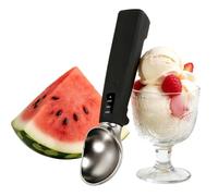 Cuillère à glace chauffante rechargeable - Électrique | Cuillère à | Cuillère chaude pour desserts durs, affichage de la température, 3 réglages de chaleur réglables, gadget de cuisine à dessert