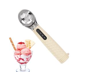 Cuillère À Glace Électrique : Rechargeable, Chauffante, Poignée Ergonomique, Facile À Mesurer Et À Servir, Idéale Pour Les Desserts Glacés. Accessoire De Cuisine Pratique Pour Servir À La Maison, Dans