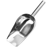 Cuillère à glace en acier inoxydable 15,7 cm, pelle à glace polie, pelle à farine et à nourriture - Parfait pour sorbetière, farine, frites, cuisine, bar