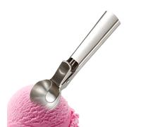 Cuillère à glace en acier inoxydable pour pastèque - Pour dessert, buffet, fête, cuisine, maison, pâte, bonbons, pop-corn, pastèque, etc