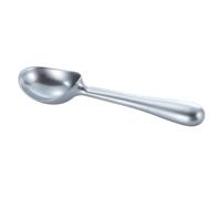 Cuillère à Glace Ergonomique, en Alliage de Zinc, pour Desserts | Forme Simple, Facile à Nettoyer, Coupe la Glace Dure, Usage Maison et Bar, Couleur Argenté
