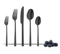 Cuillères à glace et sorbet Amefa Metropole, revêtement PVD noir (12 pièces)