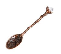 Cuillère à mélanger décorative finition métal 10 cm pièce, C | Détail décoratif du dessus pour l ’ affichage de la station de boissons, pièce unique, décor d ’ accent pour