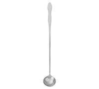 Cuillère à mélanger en acier inoxydable à long manche, outil d'agitation multifonctionnel durable pour la fabrication de bougies de cire de café, de thé, de bar de cuisine, de (Cuillère à mélanger à