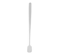 Cuillère à Mélanger Longue, Barre de Poignée Longue en Acier Inoxydable Multifonction Cuillère à Mélanger Cuillère à Mélanger pour Bougie de Cire de Thé de(Cuillère à tête carrée 17CM)