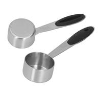 Cuillère à Mesurer à café 2 Pièces, Acier Inoxydable 1/8 Tasse 30 Ml Cuillère à Mesurer de thé en Poudre de Lait en Grains de café, Cuillère de Cuisine à Domicile