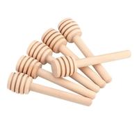 Cuillère à miel - 50Pcs - Bois naturel - 8cm - Pratique et portable