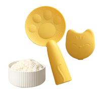 Cuillère à palette de riz | Pelles à riz autoportantes antiadhésives - Cuillères à à motif de chat de dessin animé, accessoires de cuiseur à pour Table à manger de cuisine familiale
