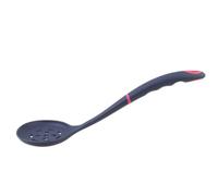 Cuillère à Passoire Résistante à Chaleur Silicone pour Viande et | Séparation Rapide de L’huile Chaude L’eau Bouillante, Manche Ergonomique, Trous Fins Uniformes, Maison Restaurant