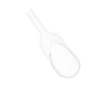 Cuillère à Peser Transparente en Verre Col Entonnoir pour Laboratoire | Pesée Précise, Versement Facile des Échantillons, Usage Multiple, des Pertes, Forme Transparente