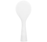 Cuillère à Riz en Silicone Blanc, Antiadhésive, Manche Ergonomique | Surface Lisse, Entretien Facile, Résistance à Haute Température, Légère, pour Service Cuisine et Repas