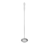 Cuillère à Soupe à Long Manche 32cm en Acier Inoxydable | Argenté, Usage Maison et Service Formel, Construction Solide, Entretien Facile, Cuisiniers Amateurs et Chefs Professionnels