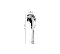Cuillère à Soupe Acier Inoxydable 304 Longue Manche(18.1 * 5.7cm) | Acier 304 pour robuste, anti-rouille, longue durée, pour idéal soupe et plats chauds, finition miroir