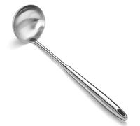 Cuillère à soupe en acier inoxydable, cuillère à fond profond, compatible lave-vaisselle