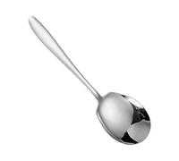 Cuillère à soupe en acier inoxydable, grande cuillère de cuisine | Cuillère de table multifonction | Passe au lave-vaisselle | Cuillère de table pour mariages, fêtes, célébrations, dîners de