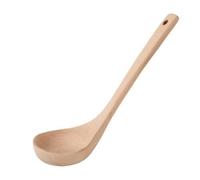 Cuillère à Soupe En Bois, Droit | Louche avec Trou accrochage, Non peint, Cuillère avec Crochet, pour Cuisine, Buffet, Cuisiniers, Professionnels