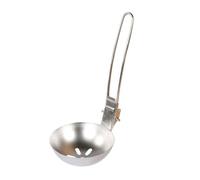 Cuillère À Soupe Pliante En Acier Inoxydable, Ustensiles De Cuisine De Camping, Cuillère À Écumoire Passoire, Vaisselle De Cuisson