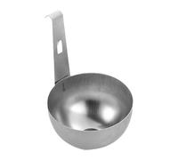 Cuillère à œufs pochée, autocuiseur à œufs poché | Coineur à œufs en acier inoxydable à la gamme,Chaudeur ronde antiadhésive STEATHER pour la maison, la cuisine, le pique-nique, le petit-déjeuner, le