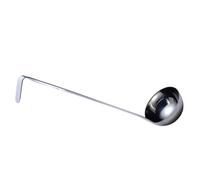 Cuillère Cuisine en Acier Inoxydable à Long Manche pour Sauce | Mesure pour Sauces et Jus, Prise en Main Confortable, Finition Argentée, Ustensile Cuisine